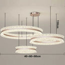 Axyaa LED Pendant Chandeliers for Modern Living and Dining Room Lighting
