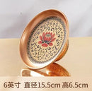 Axyaa Buddha Offering Fruit Plate - Wealth God Worship Plate