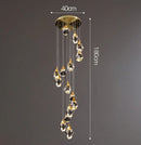 Axyaa Nordic Chandeliers Dining Room Pendant Lights Ceiling Hanging Lamps
