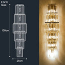 Axyaa Crystal Wall Lamp - LED Lighting for Luxurious Spaces