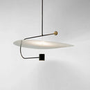 Axya Modern Black Acrylic Metal Pendent Lights for Dining Room Chandelier