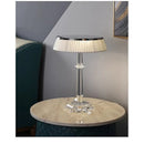 Axyaa French Crystal Body Table Lamp for Luxe Living Room Ambiance