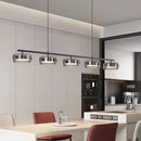 Axyaa Glass LED Pendant Light for Dining Table, Bar, and Bedroom