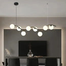 Nordic Glass Ball LED Pendant Light by Axyaa - Elegant Minimalist Chandelier