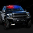 Axyaa 80 LED Strobe Police Car Emergency Warning Light Bar Signal Flashlight Accessory