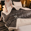 Axyaa Winter Velvet Blanket | Cozy & Weighted | Single/Double Bed Size