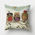 Axyaa Butterfly Cat Animals Design Pillowcase - Nordic Home Decor