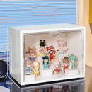Axyaa Acrylic Display Case for Action Figures | Dustproof Protection | Blind Box Organizer