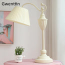 Axyaa Pink Nordic Princess LED Table Lamp for Girls Bedroom