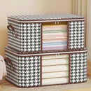 Axyaa Large Capacity Foldable Storage Box with Handles and Zipper