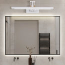 Axyaa Modern Metal Wall Lamp with Foldable Mirror Sconce Light for Bedroom