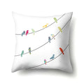 Axyaa Charms Bird Animal Pillowcase for Home Decoration