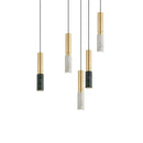 Axyaa Marble Design LED Pendant Lamp for Bedroom and Dining Room
