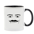 Axyaa Gamer Face Mug | Funny Man & Woman Faces Coffee Cup