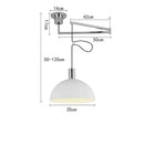 Axyaa Modern LED Adjustable Pendant Light for Stylish Restaurant Decor