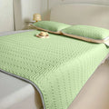 Axyaa Soft Latex Mattress Cover Quilted Protector Non-Slip Bedspread Summer Mat