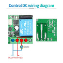 Axyaa Wireless Switch Remote Control Relay Receiver LED Light Door Lock