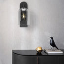 Axyaa Luxury Glass Wall Lamp: Nordic Style Double Art Light for Bedroom Decor