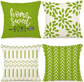 Axyaa Soft Linen Cushion Cover 45x45cm Multi-color for Living Room Sofa