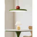 Axyaa Green Flying Saucer Chandelier for Bedroom, Dining, Study - Medieval, Wabi-Sabi Cream Wind