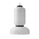 Axyaa White Handmade Paper Chandelier Pendant Lamp for Home and Restaurant