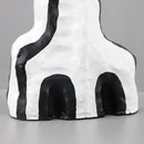 Axyaa Abstract Geometric Eye Pattern Resin Vase - Room Decoration Accessories