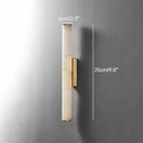 Axyaa Marble Wall Lamp: Luxury Villa Living Room Bedroom Headboard Wall Light
