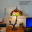 Axyaa Tiffany Stained Glass Table Lamp for Luxurious Living Spaces