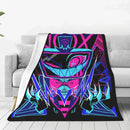 Axyaa Flannel Funny Throw Blankets - Perfect for Spring/Autumn Bedspread
