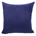 Axyaa Striped Corduroy Cushion Cover - Classic Sofa Bed Decoration Pillowcase