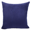 Axyaa Soft Corduroy Cushion Cover Striped Throw Pillow Case for Home Decor