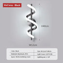Axyaa LED Pendant Light: Modern Bedroom Hanging Lamp Fixture - Gold Black