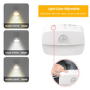 Axyaa Motion Sensor LED Night Light 3 Color Temperature Infrared Induction Emergency Lamp