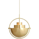 Axyaa Gold Iron Pendant Light for Dining Room Kitchen Home Decor
