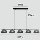 Axyaa LED Chandelier Pendant Light for Modern Dinner Room Ceiling Lamp