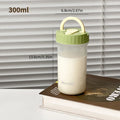 Axyaa Breakfast Cup with Handle, Microwave Safe Bento Box for Oatmeal, Nuts, Yogurt