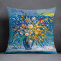 Axyaa Oil Painting Pattern Pillowcase for Car Ornaments, Office, Living Room Home