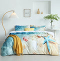Axyaa Seashell Ocean 3-Piece Microfiber Duvet Set