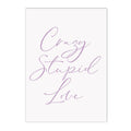 Violet Dream Lake Bridge Bloom Canvas Wall Art by Axyaa