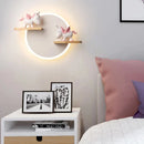 Axyaa LED Wall Lamp: Modern Nordic Design for Bedroom, Living Room, Aisle