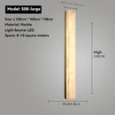 Axyaa Marble Wall Lamp: Designer Natural Copper LED Lighting for Various Rooms
