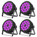 Axyaa 200W RGBW LED Par Light Set for DJ Disco Party Wedding
