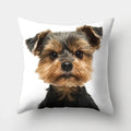 Dog Pattern Cushion Cover for Home Decor by Axyaa
