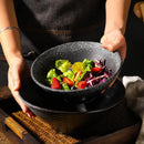 Axyaa Large Ramen Bowl, Japanese Style Ceramic Soup Bowl, Creative Tableware