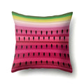 Axyaa Fresh Summer Fruit Printed Cushion Cover for Home Sofa 45x45cm