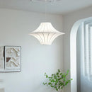 Axyaa Silk Ceiling Pendant Lamp for Living Room Dining Bar Bedroom Restaurant