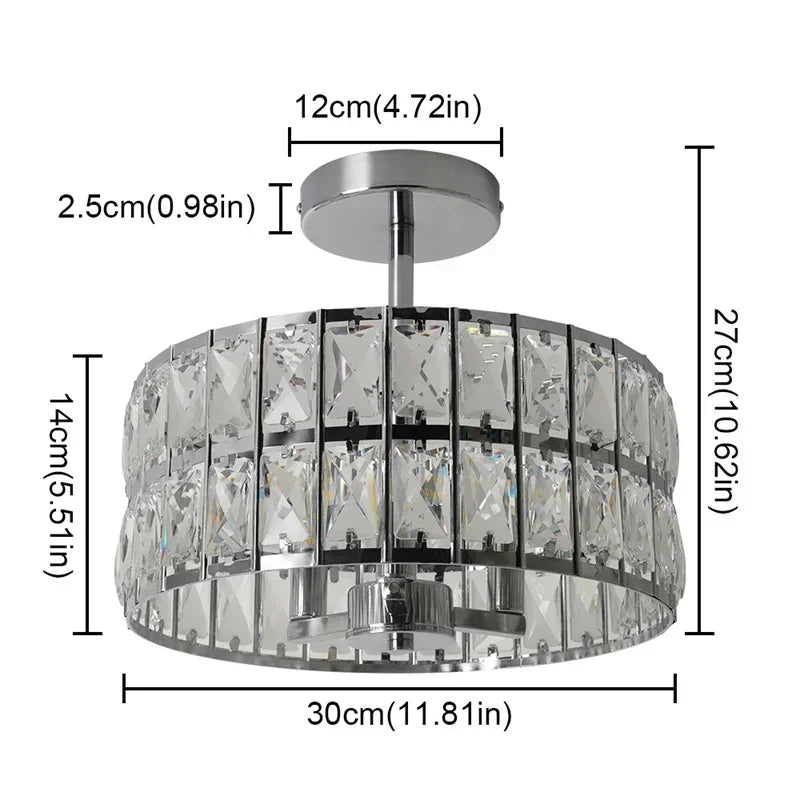 Axyaa Retro Luxury Pendant Lamp for Dining Table, Kitchen, Bedroom