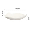 Axyaa Ceramic Plate Set Molecular Cuisine Solid Color Tableware