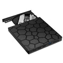 Axyaa External DVD RW CD Player USB 3.0 Type-C DVD Burner for Laptop Desktop
