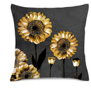 Axyaa Sunflowers & Lanterns Cushion Covers - Suitable for Sofa, Bedroom, Car